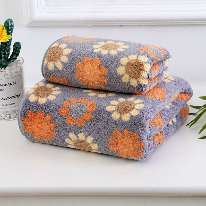 Microfiber Bathroom Towe