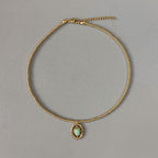 Pearl Rhinestone Necklace