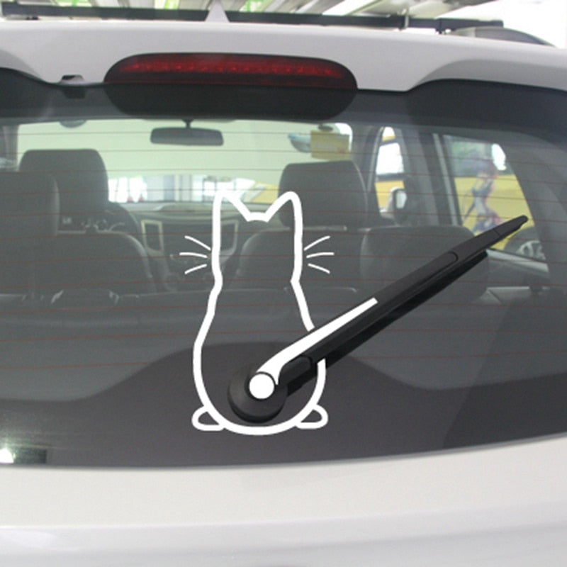 Puppy Dog Car Rear Windshield Wiper Decor