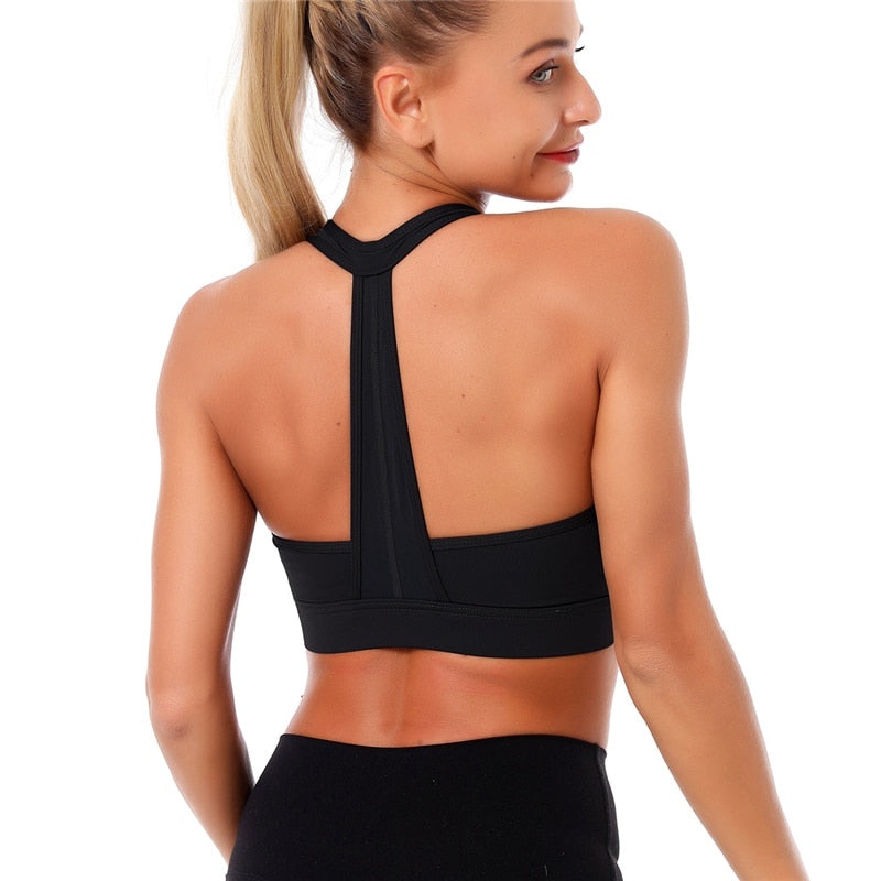 Solid Tank Top  Bra