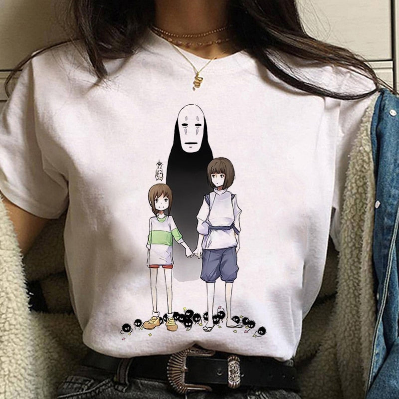 Studio Ghibli Spirited Away Print T-shirt Women