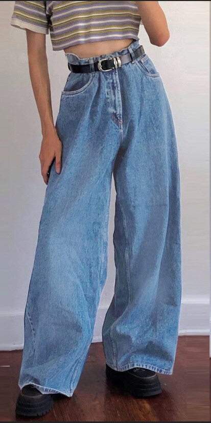 Boot Cut Wide Leg Jean