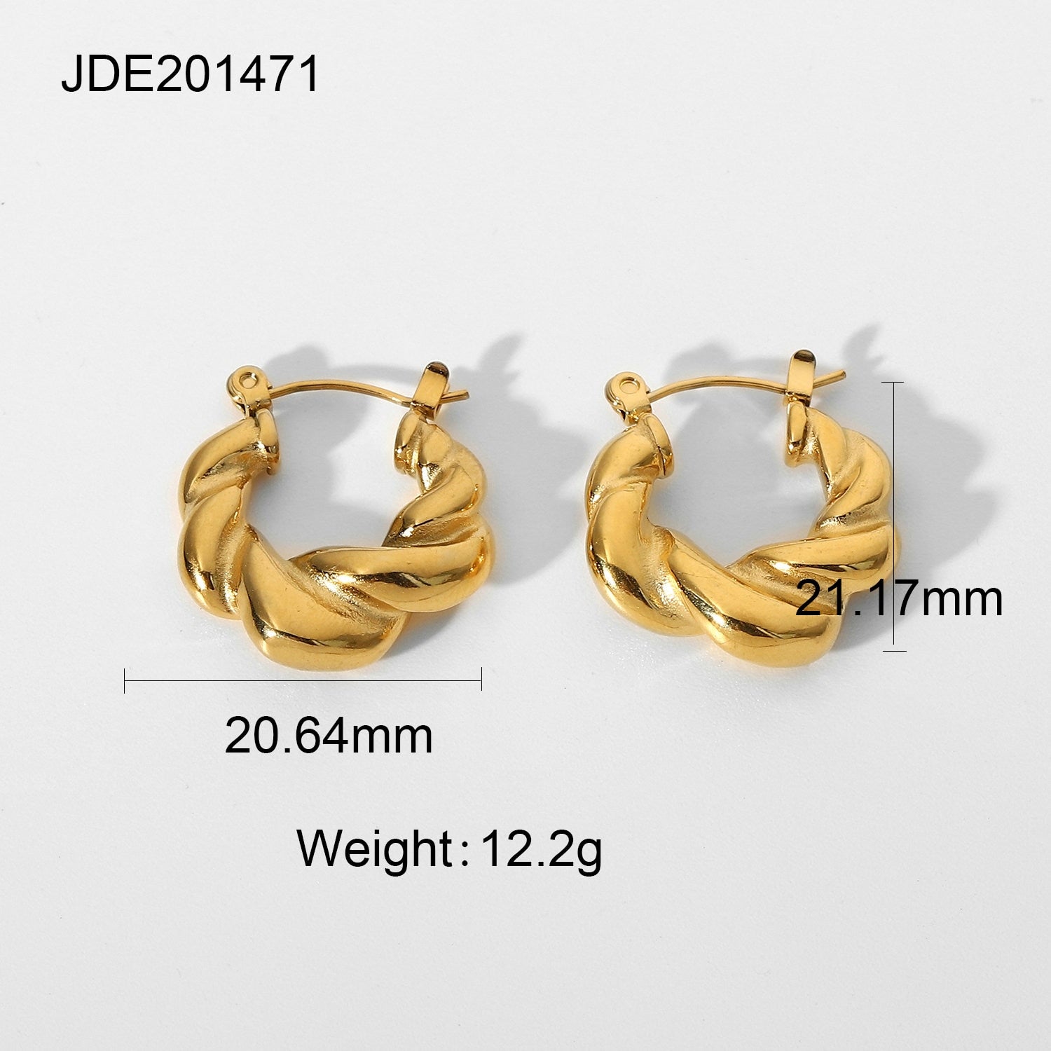 Chunky Hoop Earrings