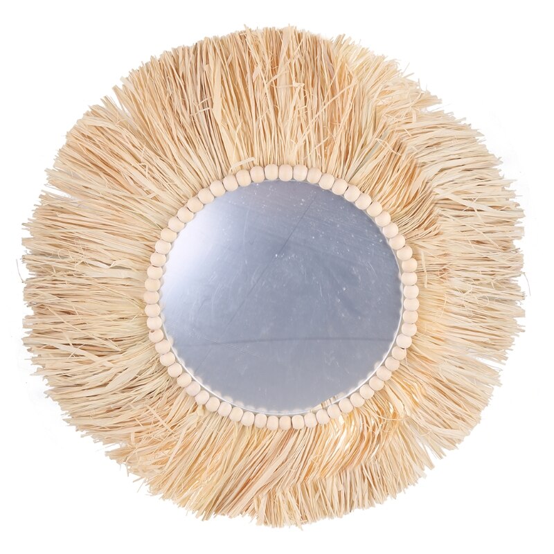 Rattan Hanging Mirror