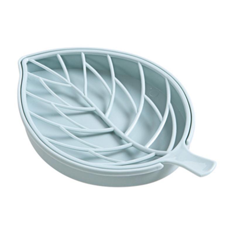 3 Colors Leaf Shape Soap Holder