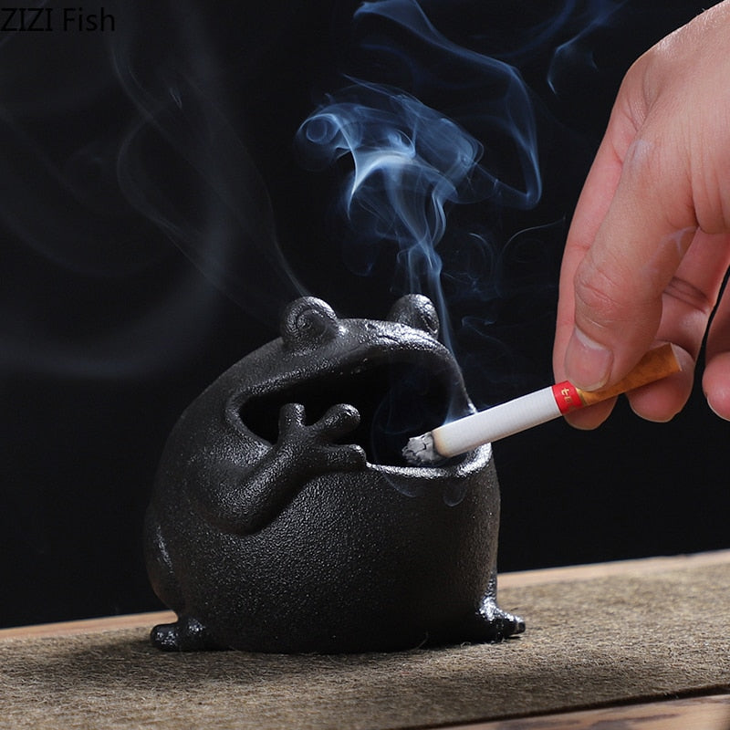 Frog Ashtray