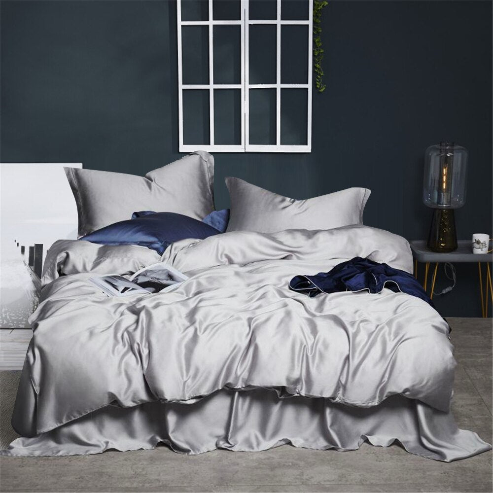 Nature 100% Silk Duvet Cover Bedding Set