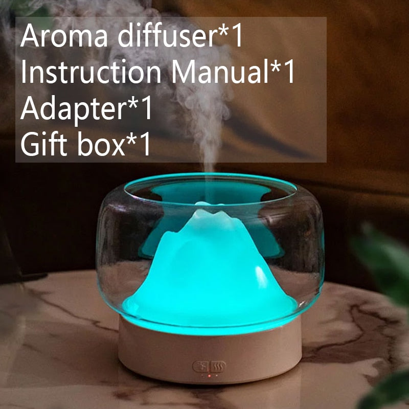 Ultrasonic Aromatherapy Diffuser LED Lamp
