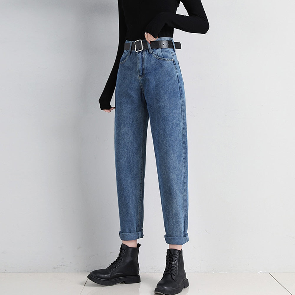 Mom Jeans High Waist Denim