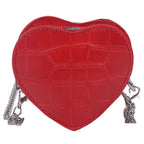 Heart Shape Crossbody Chain Bag