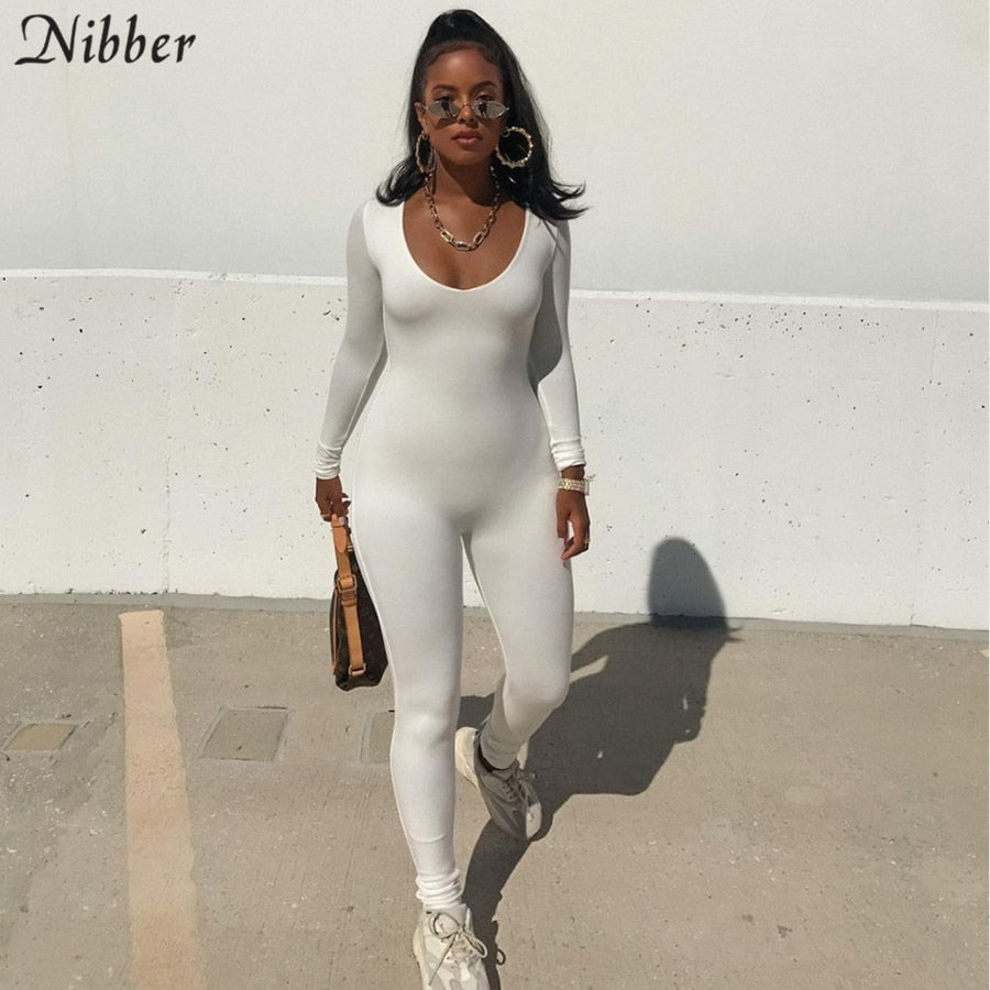 Basic Bodycon Jumpsuit
