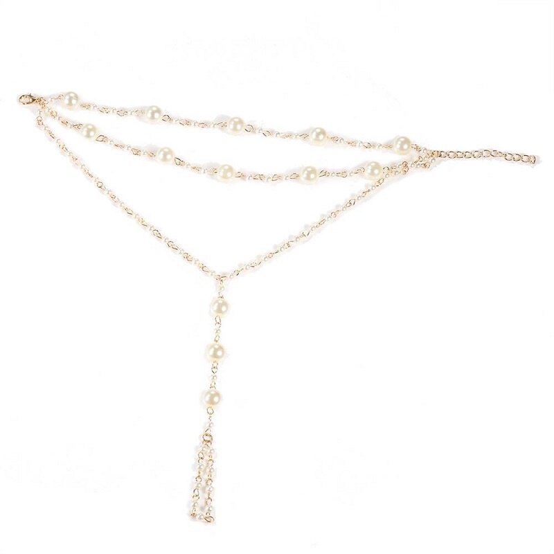 Pearl Bead Ankle Bracelet