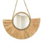 Rattan Hanging Mirror