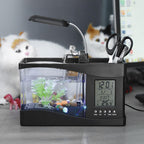 USB Desktop Mini Aquarium Fish Tank