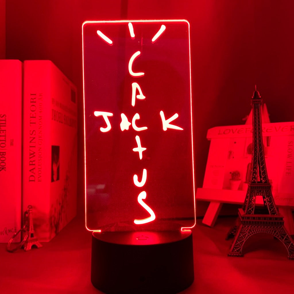 Cactus Jack Led Night Light Lamp