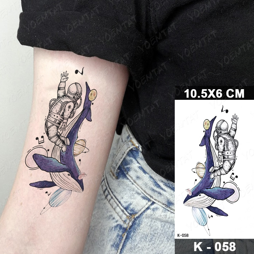 Butterfly Tattoo Waterproof Sticker