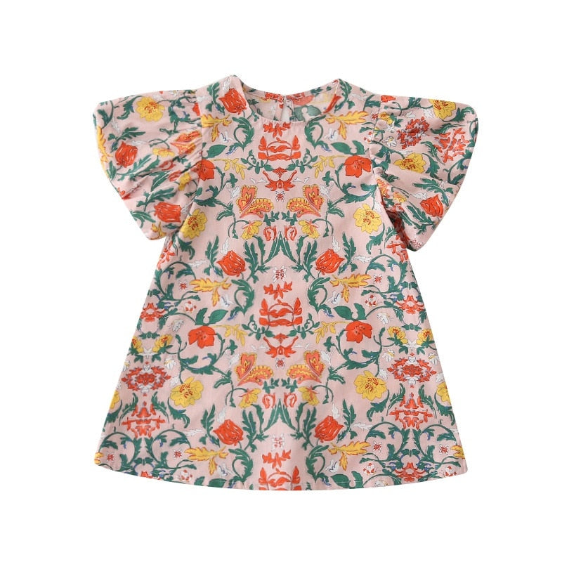 Cotton Floral Dress