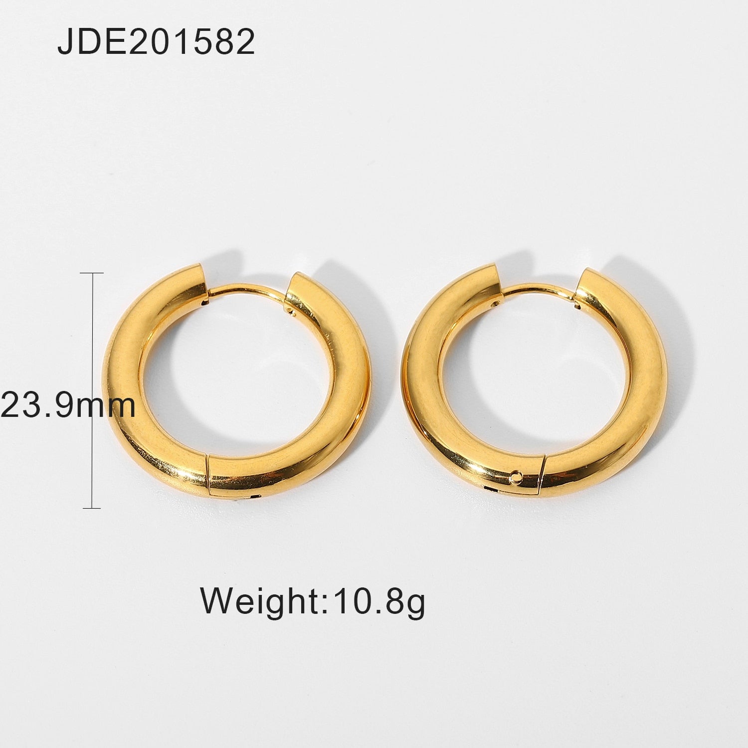 Chunky Hoop Earrings