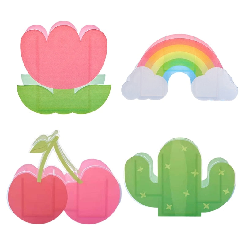 Rainbow Cactus Shape Acrylic Pen Holder