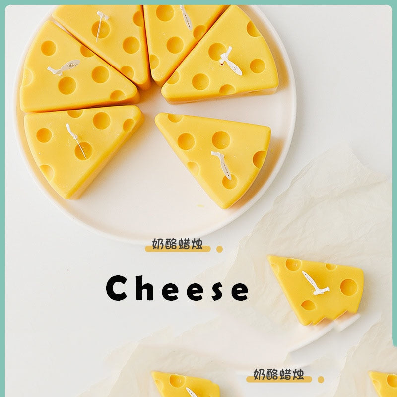 Handmade Aromatherapy Cheese Candles
