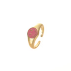 Smiley Gold Ring