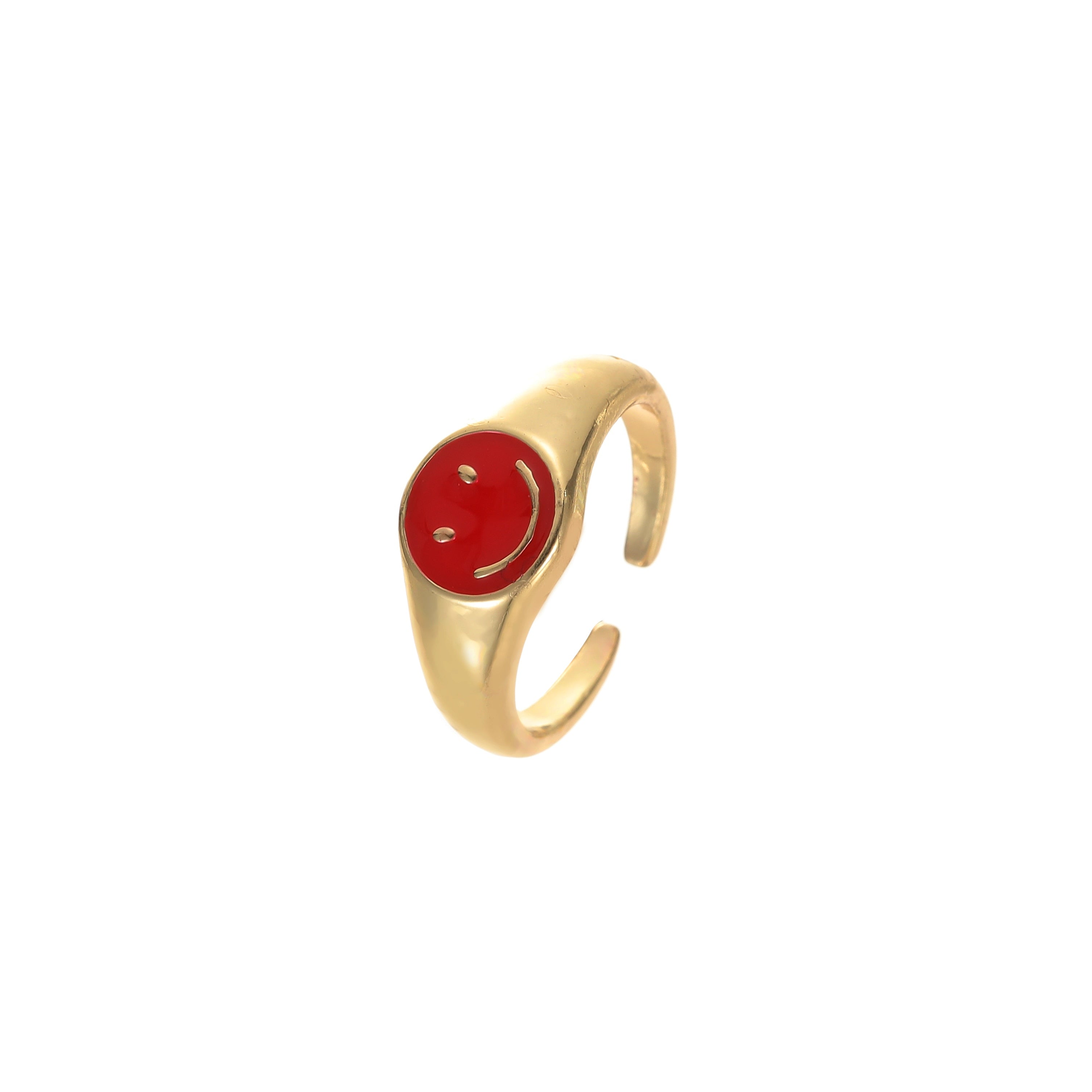 Smiley Gold Ring