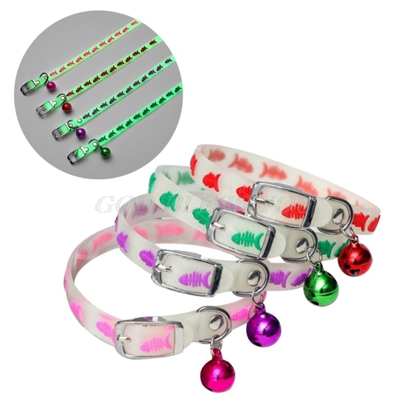 Glowing Collars With Bells