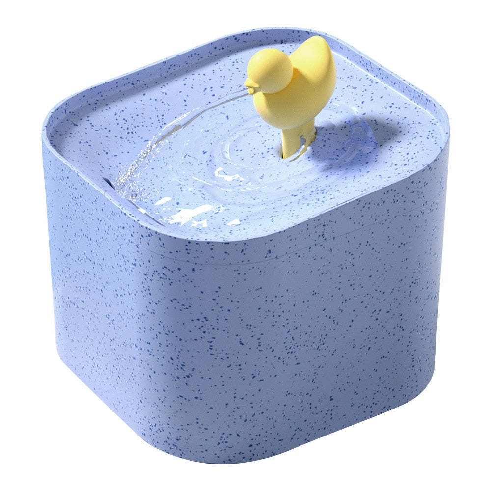 2.5L Automatic Cat Drinking Duck Fountain