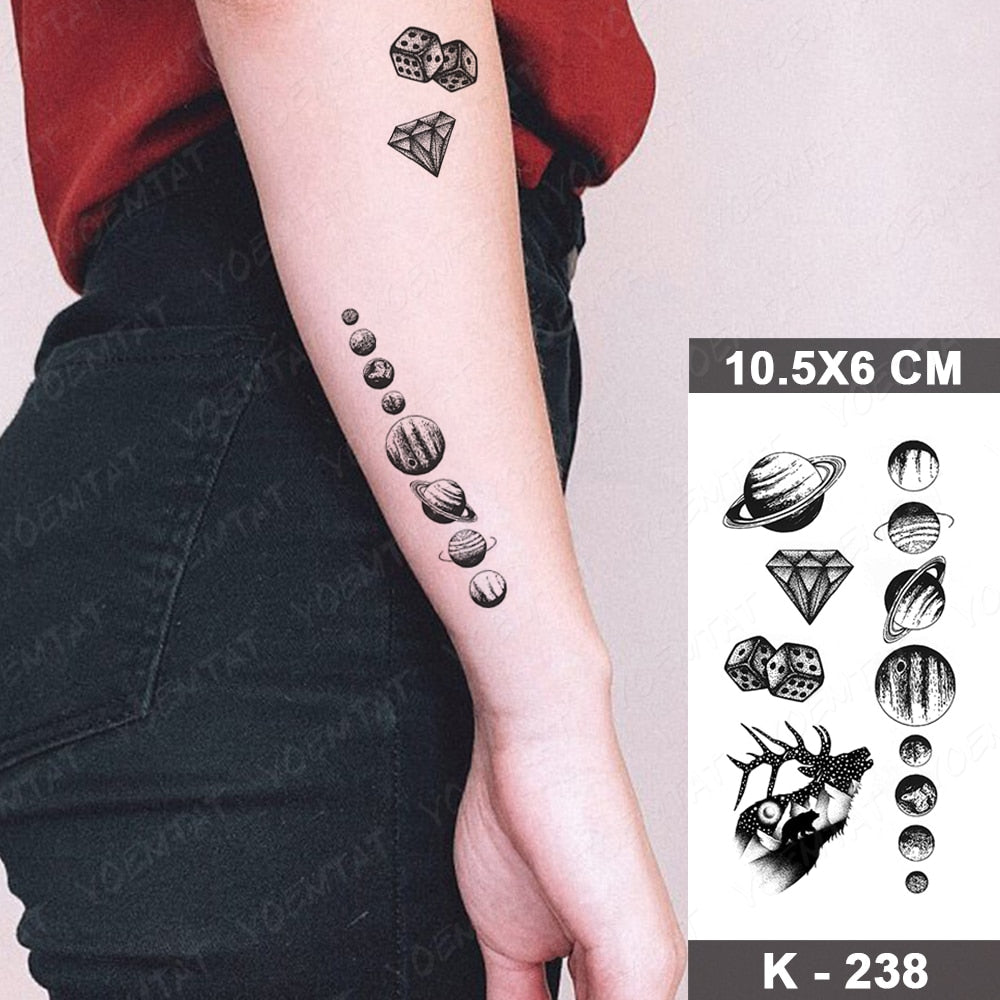 Butterfly Tattoo Waterproof Sticker