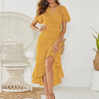 Maxi Floral Print Dress