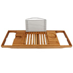 Extendable Bamboo Bathtub Tray