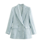 Tweed Blazer Jacket