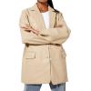 Faux Leather Blazers