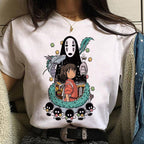 Studio Ghibli Spirited Away Print T-shirt Women
