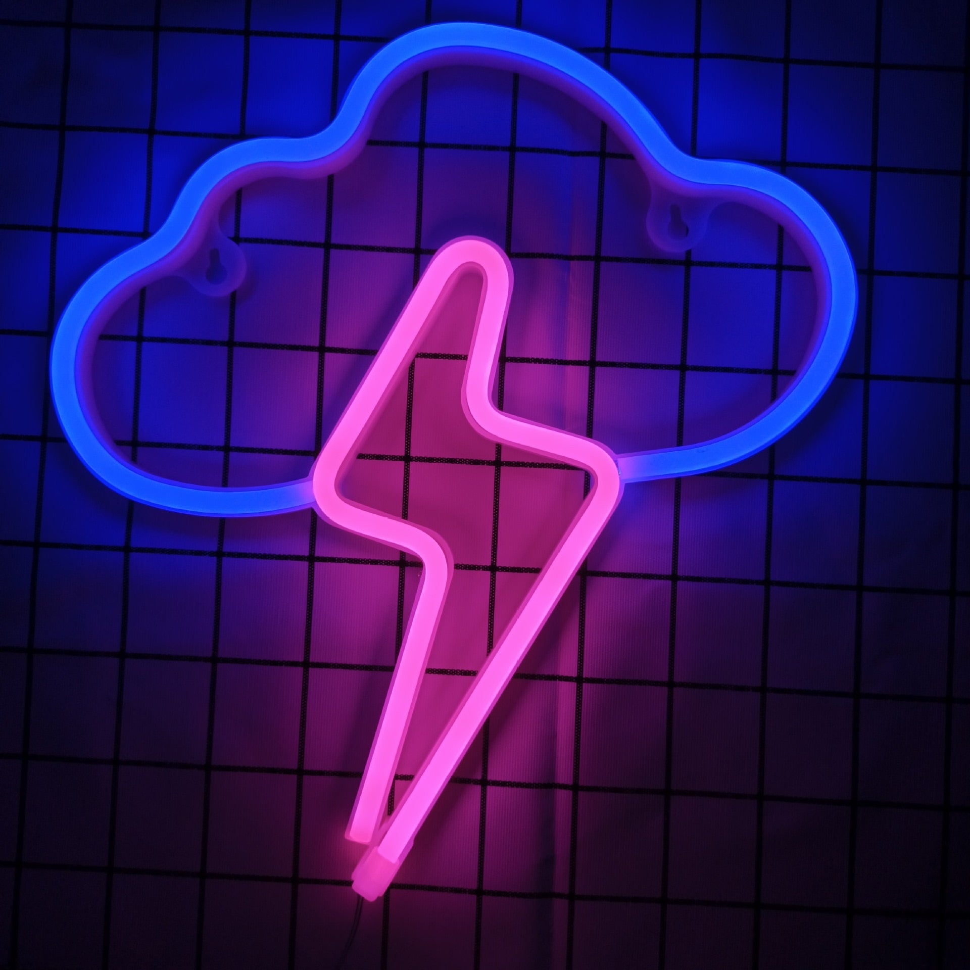 Cloud and Lightning Led Neon Light