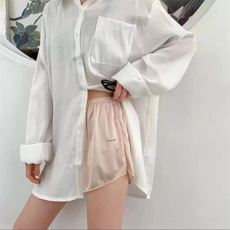 Soft Ice Silk Jogger Shorts