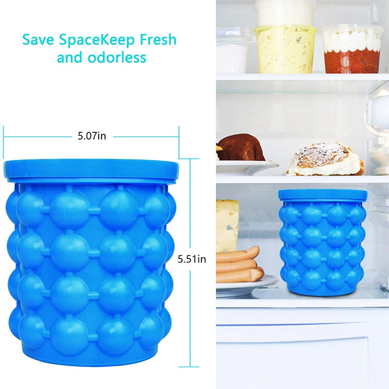Silicone Ice Bucket Mold