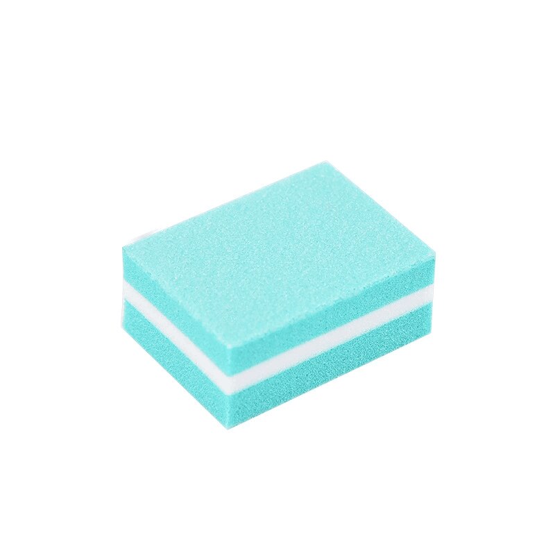 100pcs/Lot Mini Colorful Sandwich Nail File