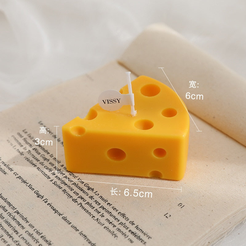 Handmade Aromatherapy Cheese Candles