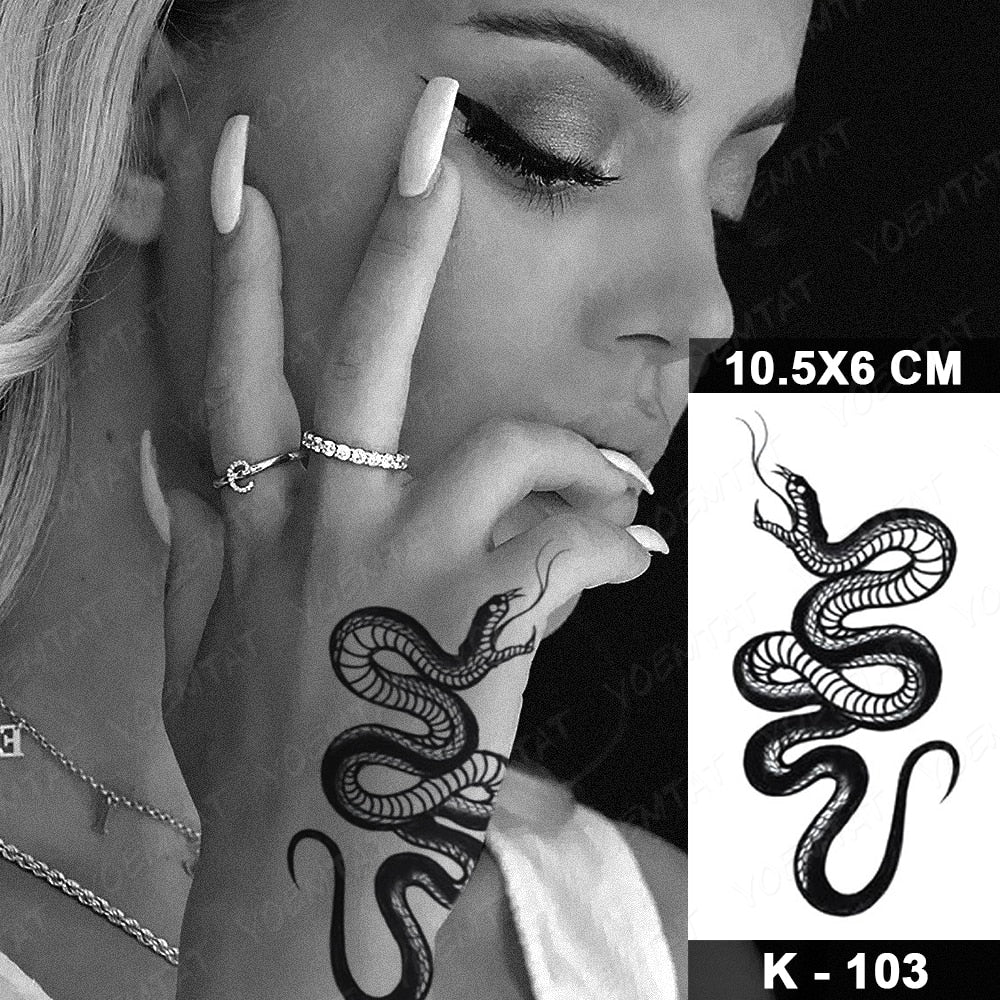 Butterfly Tattoo Waterproof Sticker