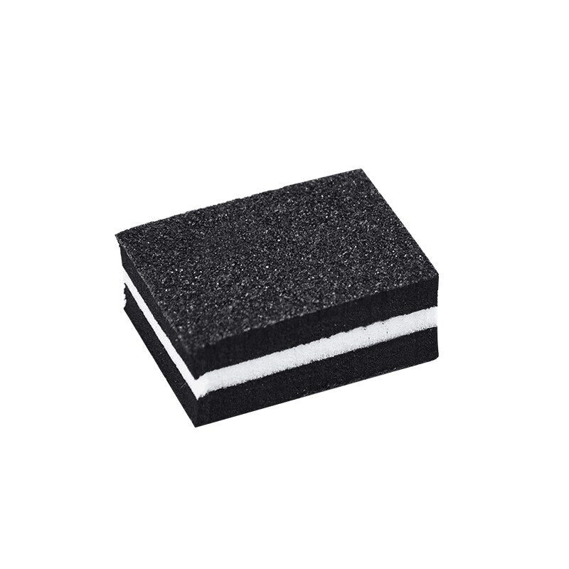 100pcs/Lot Mini Colorful Sandwich Nail File