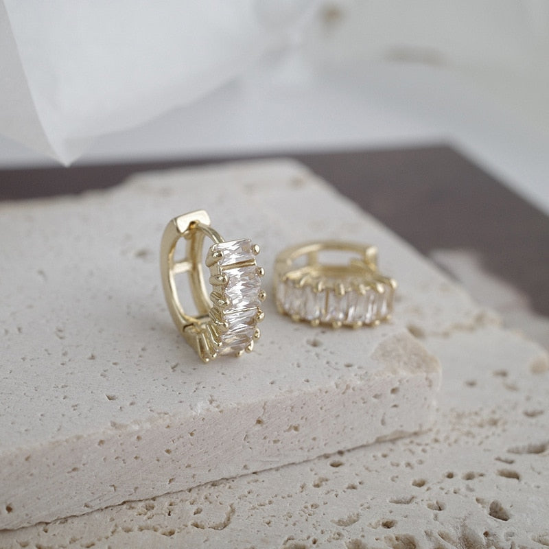 Geometric Hoop Earrings