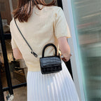 Mini Alligator Crossbody Bag