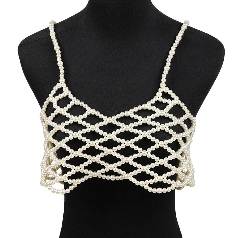 Pearl Top Bra