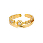 Gold Ring Star Women