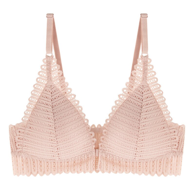 Full Cup Bras For Women Wireless Front Closure