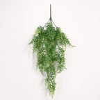 1Pcs 80Cm Green Vine Silk Artificial Hanging Leaf