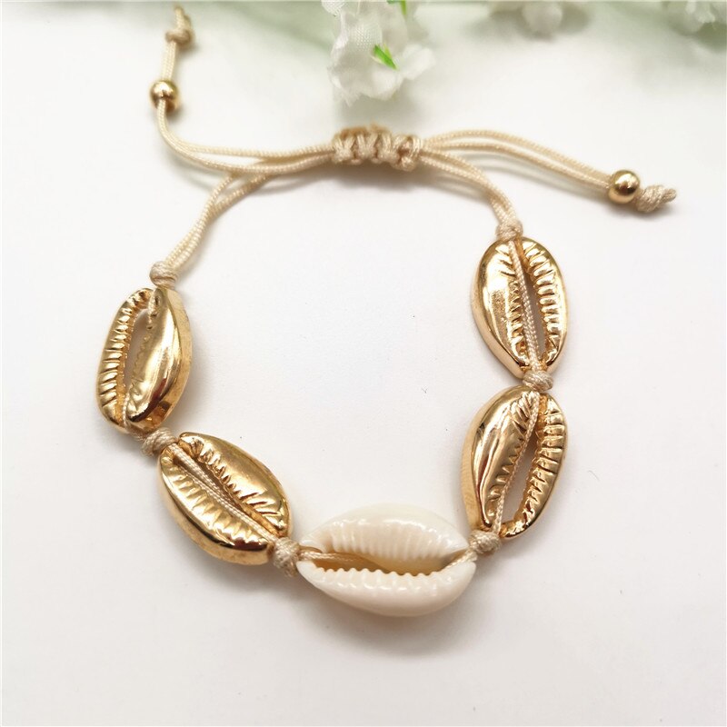 White Natural Shell Choker Necklace