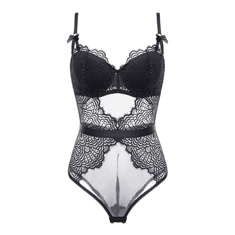 Lace Floral Mesh Sexy Lace Bodysuits