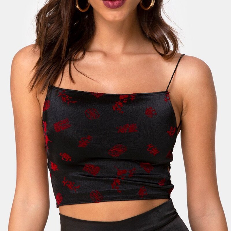 Backless Strap Top